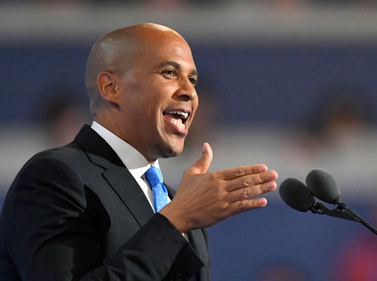Gamblers give Cory Booker a 3.4 percent chance of winning the 2020 election. (AP Photo/Mark J. Terrill)