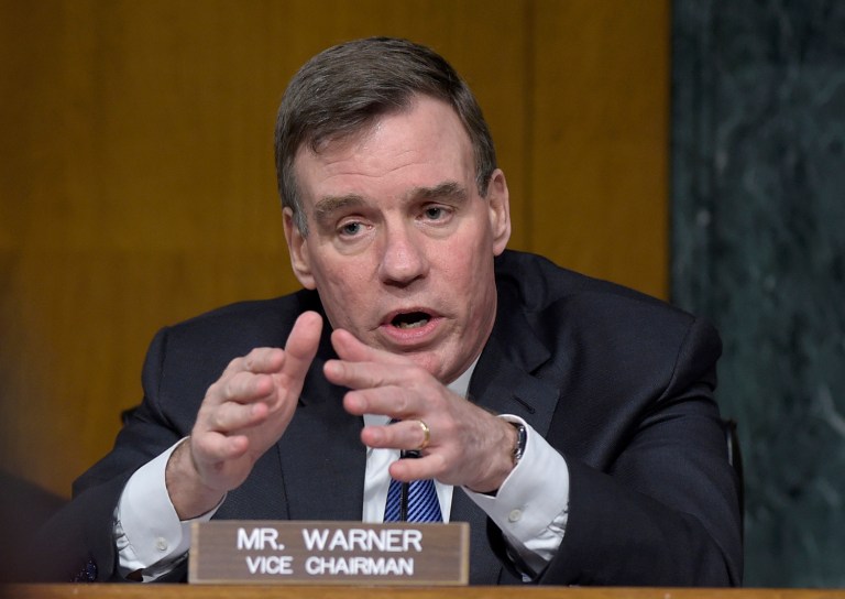 Sen. Mark Warner, D-Va., announced Monday that he would vote against the confirmation of Judge Neil Gorsuch to the Supreme Court. (AP Photo/Susan Walsh)