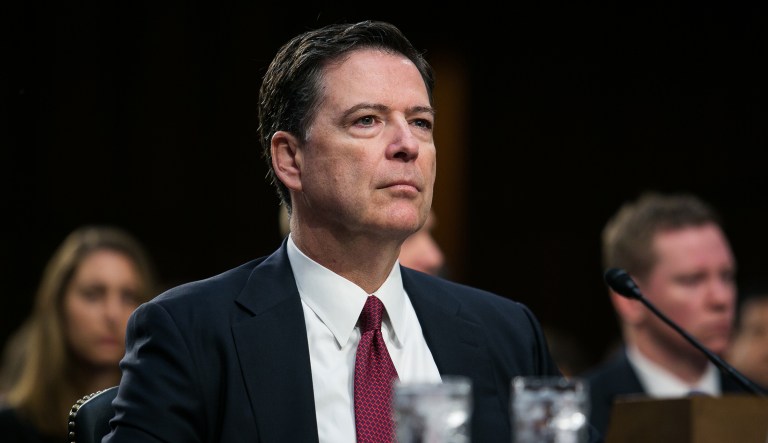 Former FBI Director James Comey has signed a book deal, with publication expected in spring 2018. (Graeme Jennings/Washington Examiner)