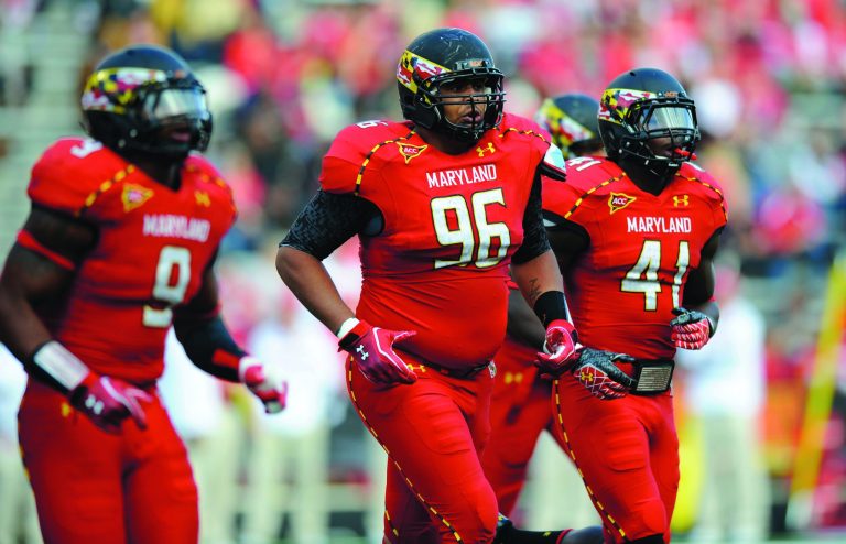 Nick Wass/AP
Maryland senior defensive lineman A.J. Francis has four sacks this year.