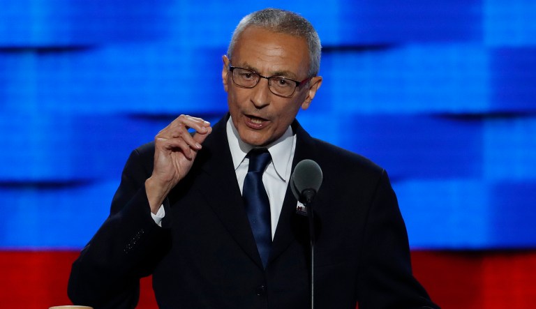John Podesta said in an interview that President Trump is 