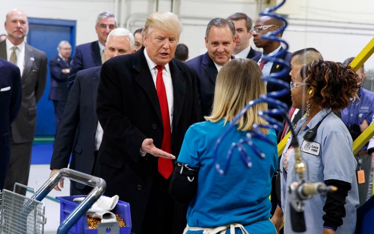 Trump likes to point to employment growth as an important barometer, and it is, indeed, a key measure of how we are doing. (AP Photo/Evan Vucci, File)