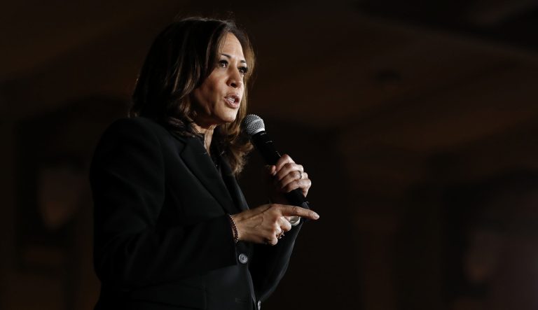 2020 Democratic presidential candidate Sen. Kamala Harris 