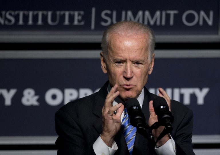 Vice President Joe Biden championed the cause of admitting Syrian refugees in the United States. (AP Photo/Manuel Balce Ceneta)