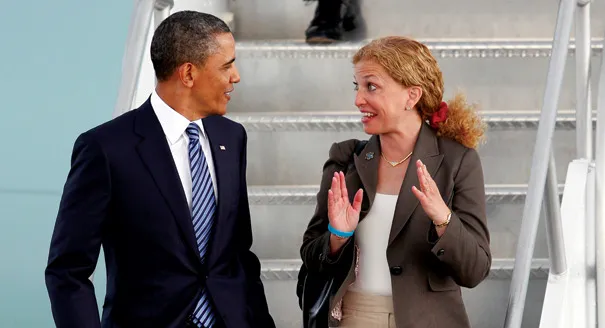 Back off! DNC boss has party debt-free