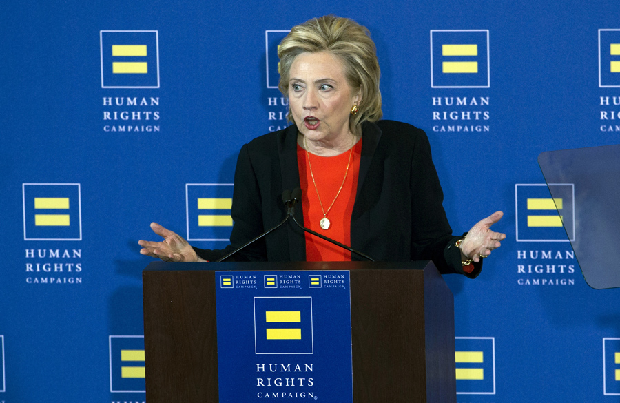 Human Rights Campaign endorses Hillary Clinton