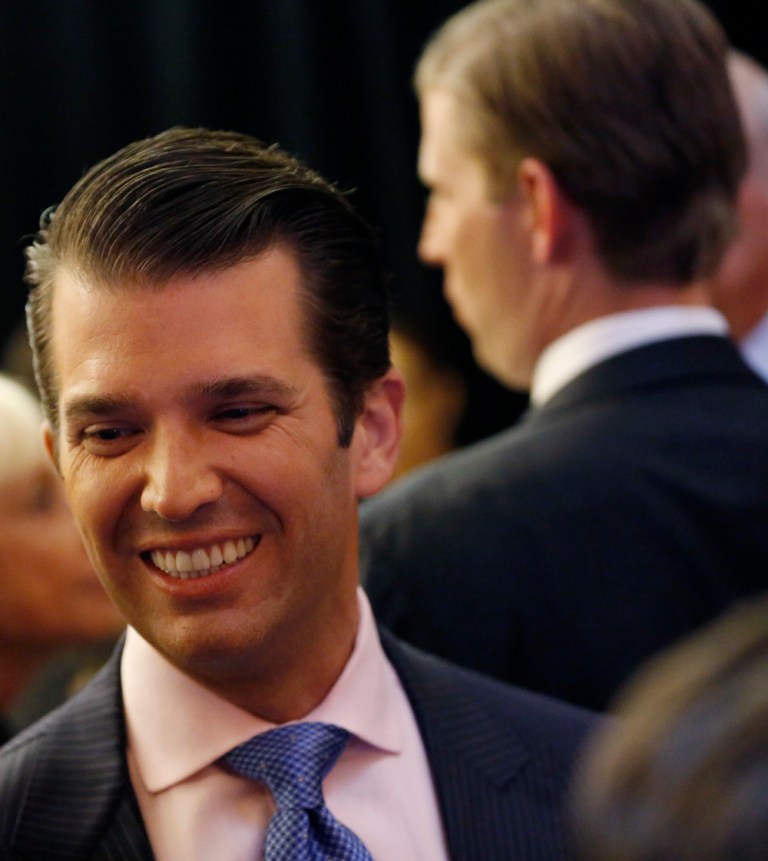 Senate Republicans Eager to Hear From Donald Trump Jr.