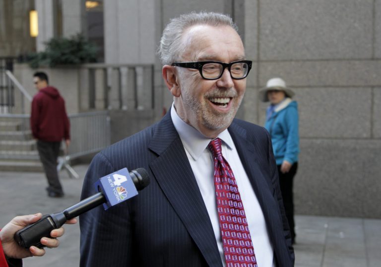   FILE - In this Monday, March 19, 2012, photo, David Sheehan, representing the trustee for Bernard Madoff's fraud victims, leaves federal court in New York. Irving Picard, the trustee appointed to recover funds for Madoff victims, and a battalion of lawyers headed by Sheehan have spent long days untangling Madoff's fraud. On the fourth anniversary of Madoff's Dec. 11, 2008, arrest, it's an international effort that shows no signs of slowing. (AP Photo/Seth Wenig)  