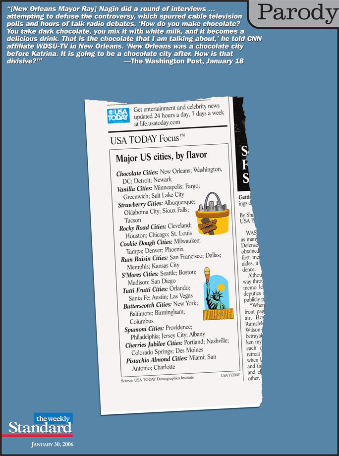 Chocolate cities–and vanilla cities, and all the other flavors, too.