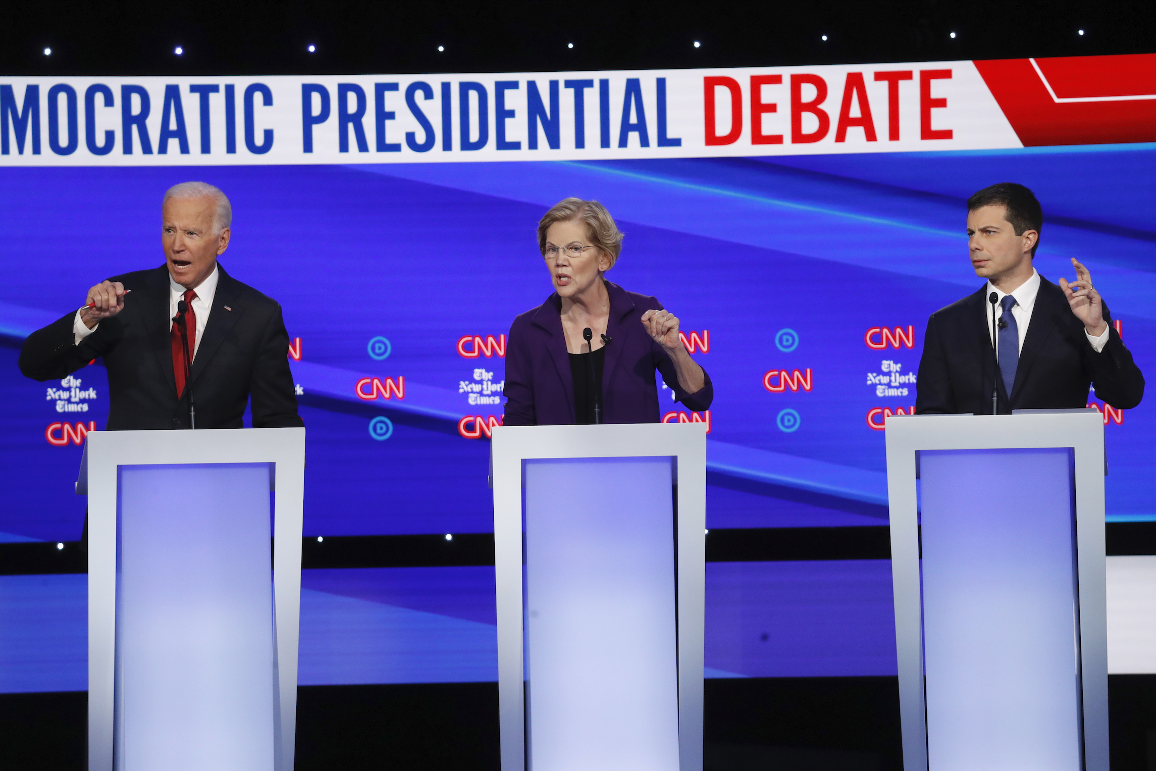 CNN did just fine: It was a debate, not a rally
