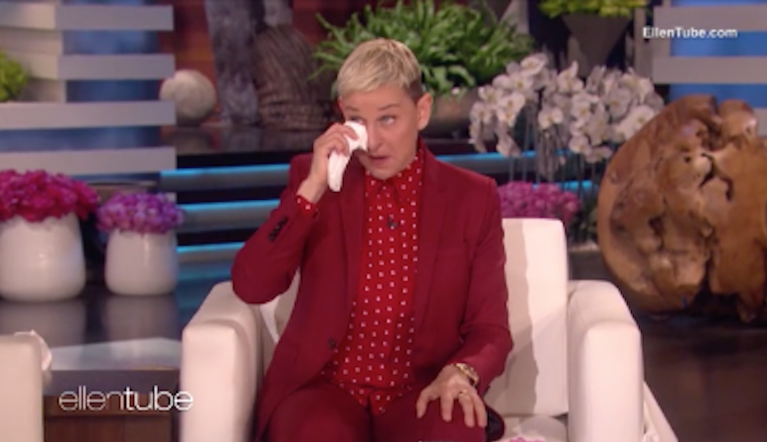 ‘Life is short’: Ellen DeGeneres cries talking about Kobe Bryant