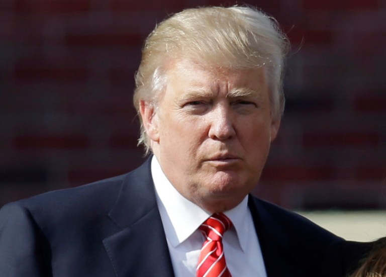 The former secretary of state is polling four points ahead of Trump in Iowa, 41 to 37 percent, and holds a 5-point lead in Ohio. (AP Photo/David J. Phillip)