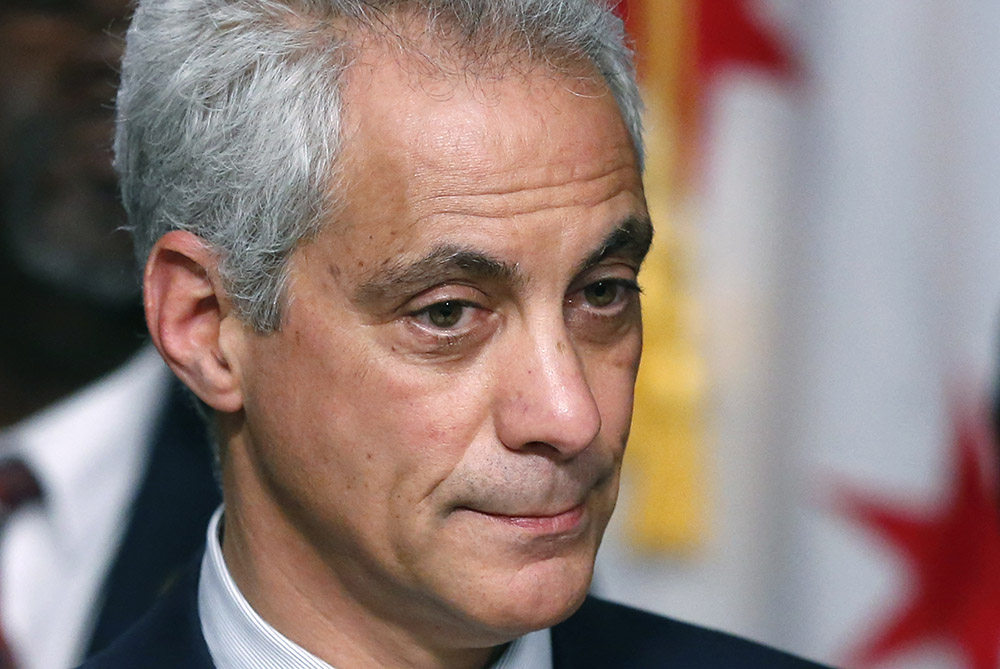 Emanuel thanks Chicago PD for keeping peace at Trump protest