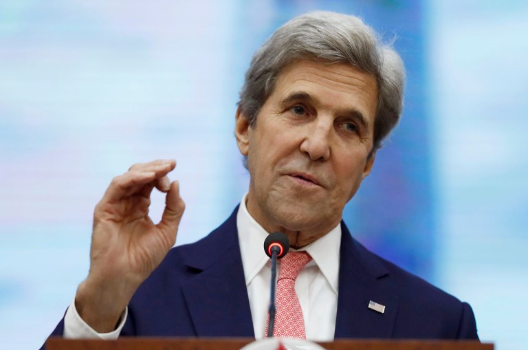 Kerry said he was not planning to get 