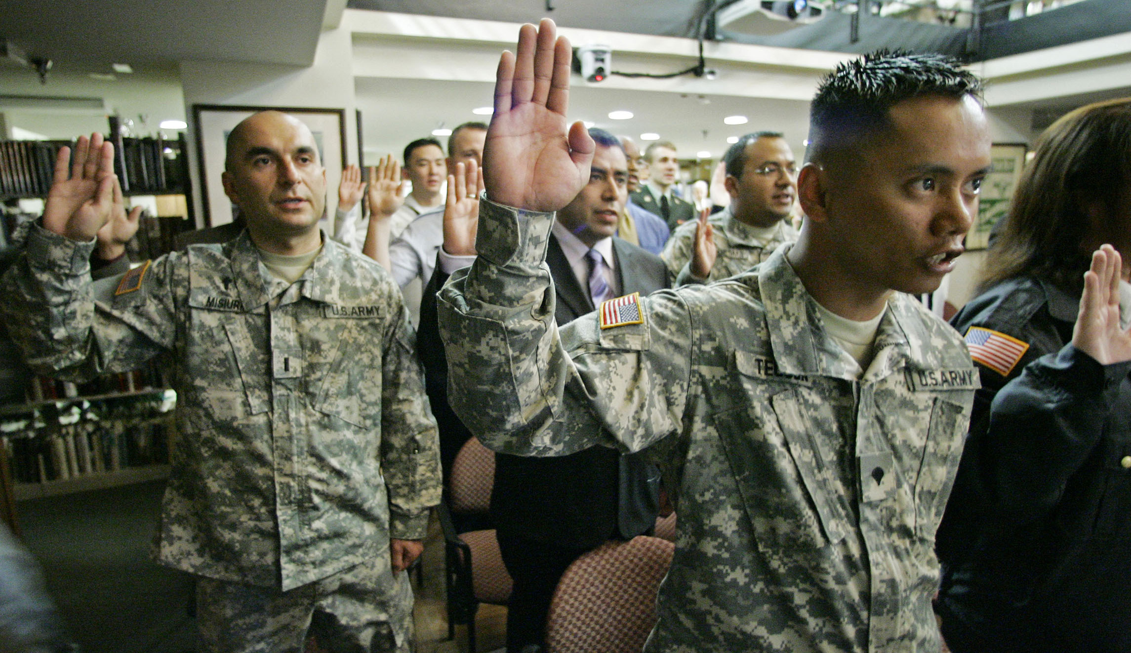 Foreign-born US Army Reserves sue Pentagon, DHS for stalling promise of citizenship