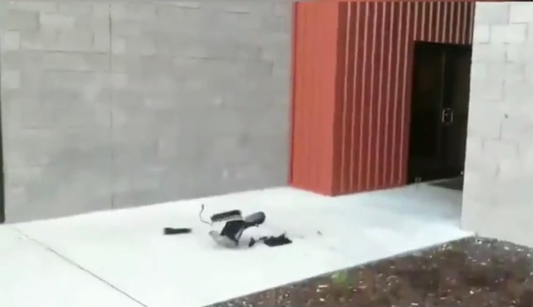 Conservative fans are calling for a boycott of Keurig, throwing their coffee makers off buildings or smashing them with hammers. (Screenshot)