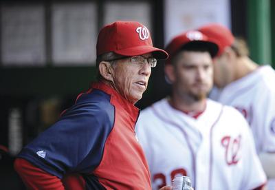 Nick Wass/AP
The Nationals have dropped in the standings since Davey Johnson took over the team.