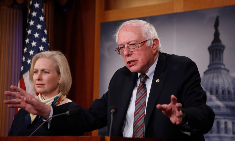 The Monday night talk-a-thon is an opening salvo from Democrats to bring attention to the process the GOP is doing to draft a healthcare reform bill. (AP Photo/Manuel Balce Ceneta)