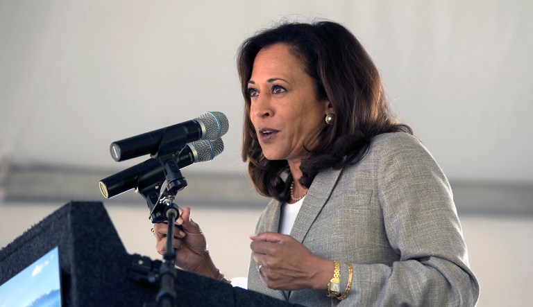 Harris has been rumored to be looking at a 2020 presidential bid. Before being elected to the Senate, she served as California attorney general. (AP Photo/Rich Pedroncelli)
