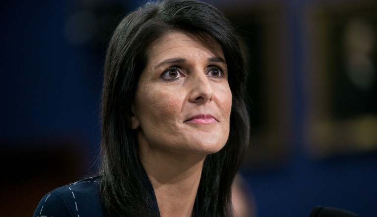 In light of Saturday's unanimous United Nations vote to approve new sanctions on North Korea, Nikki Haley has proved she's thriving as a U.S. ambassador. (Graeme Jennings/Washington Examiner)