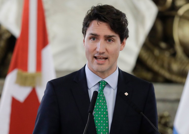 Trump has signaled that he intends to begin renegotating the North American Free Trade Agreement with Trudeau. (AP Photo/Natacha Pisarenko)