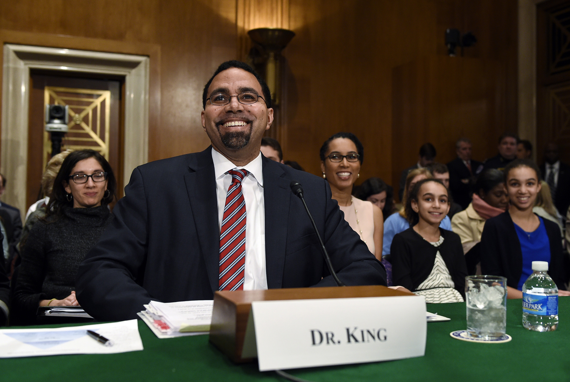 Sec. of Ed. first interview on new Netflix talk show