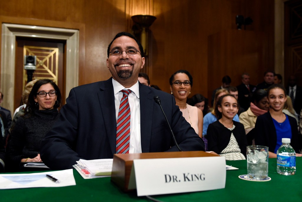 Sec. of Ed. first interview on new Netflix talk show