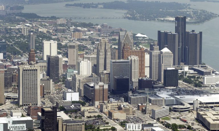 On Thursday, July 18, 2013, Detroit became the largest city in U.S. history to file for bankruptcy when State-appointed emergency manager Kevyn Orr asked a federal judge for municipal bankruptcy protection. (AP/Paul Sancya)