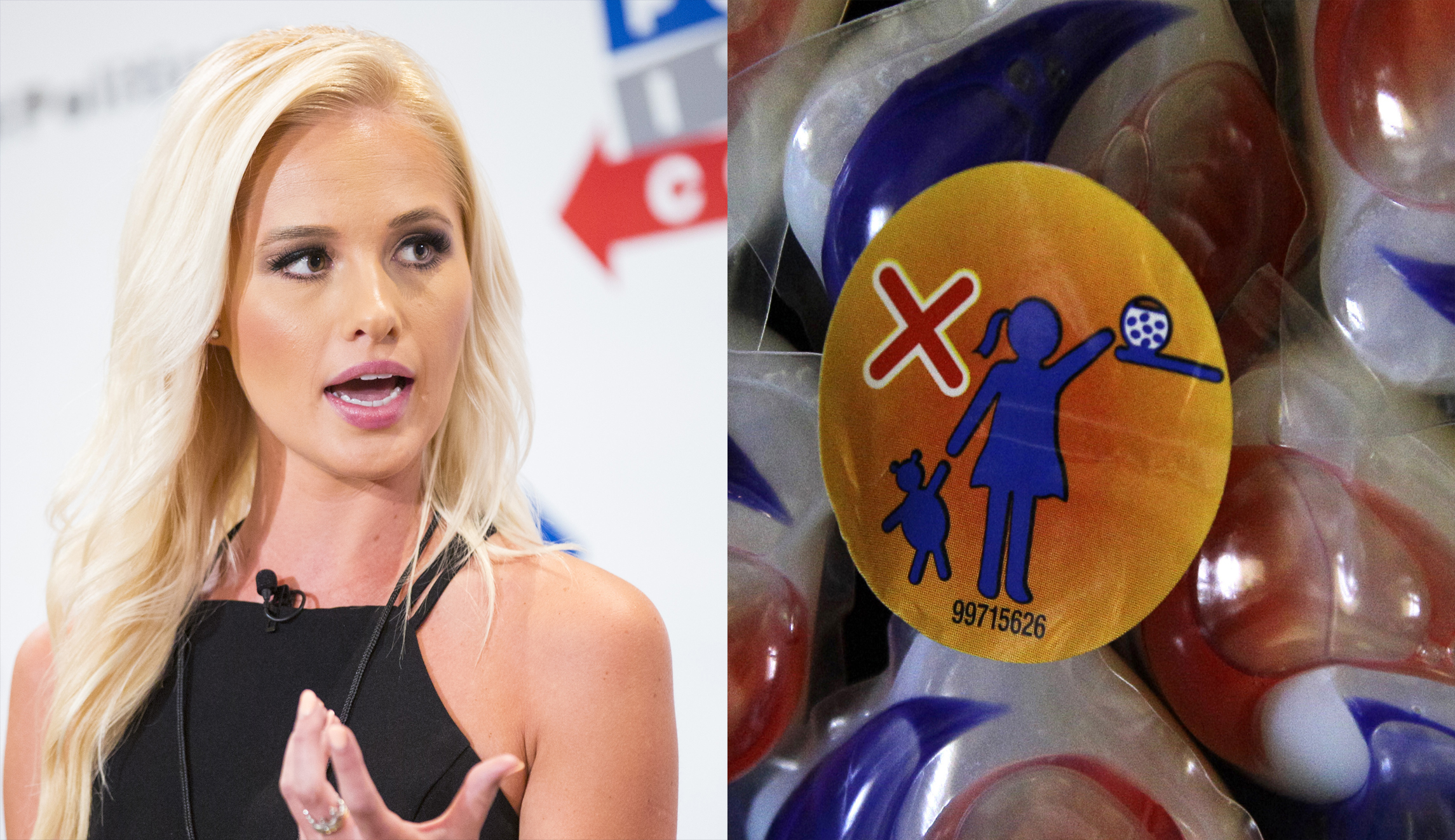 Tomi Lahren accuses liberals of ‘brainwashing’ people into eating Tide Pods