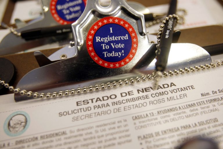 After six months of mulling over November's election results, many Republicans remain convinced that the party's only path to future victory is to improve the GOP's appeal to Hispanic voters. (AP/Isaac Brekken)