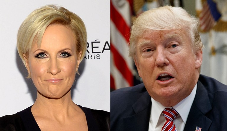 The senior vice president of communications for NBC Universal said it's "beneath" him to respond to President Trump's insult directed at MSNBC "Morning Joe" co-host Mika Brzezinski's appearance.