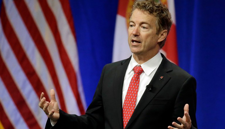 A spokesperson for Paul's office confirmed Monday he is still a 