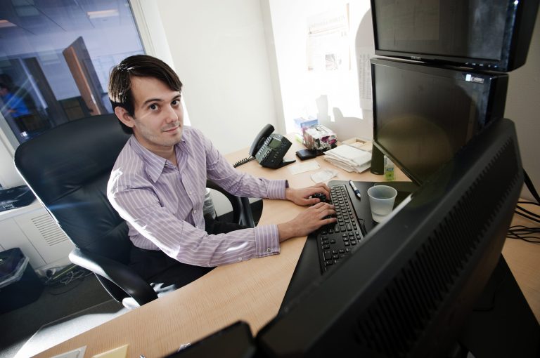 Turing Pharmaceuticals CEO Martin Shkreli, who announced over the summer that his company would sell anti-malarial treatment Daraprim for 5,000 percent more after gaining its manufacturing license, is invited to testify. (Paul Taggart/Bloomberg)