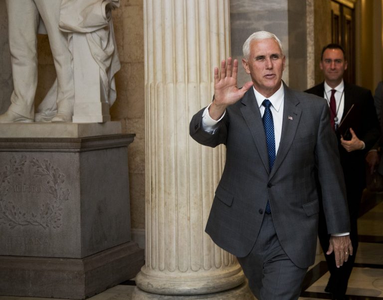 Vice President Mike Pence was crucial in working with conservatives in the House to restart negotiations of its healthcare bill after the lower chamber pulled its first version of the bill from the floor. (AP Photo/Manuel Balce Ceneta)