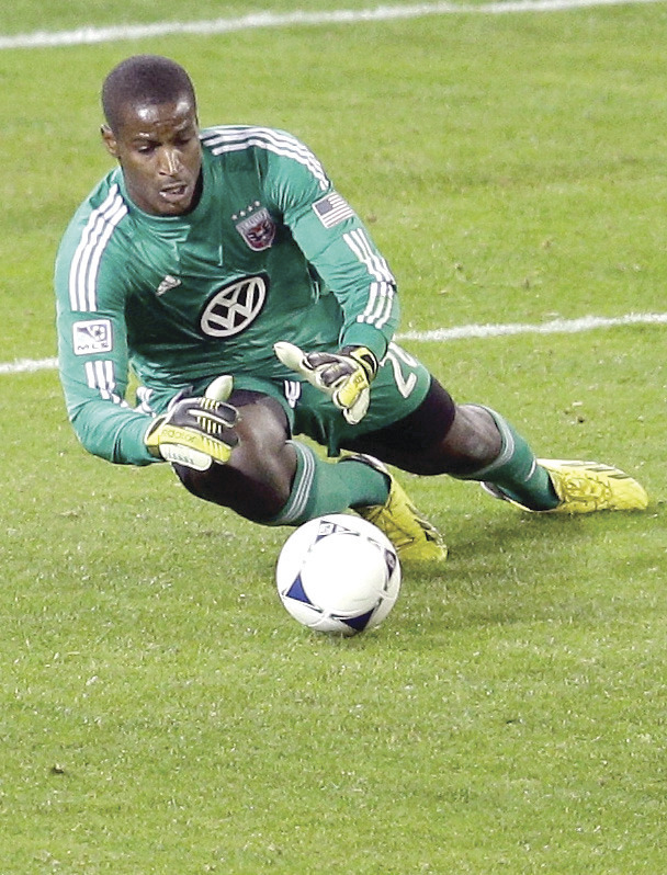 Rob Carr/Getty Images
United goalie Bill Hamid was called into the U.S. men's national team ahead of two friendlies and two World Cup qualifying matches.