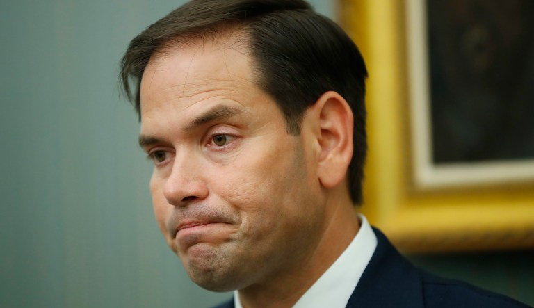 "I don't know who it was," the Florida senator said. (AP Photo/Pablo Martinez Monsivais)