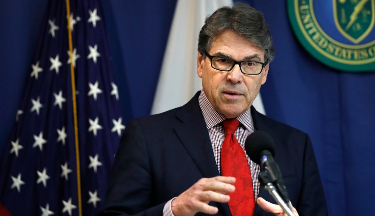 Perry will be looking to use the Africa Oil Week conference to advance prospects for energy development between the U.S. and the continent. (AP Photo/Jacquelyn Martin)