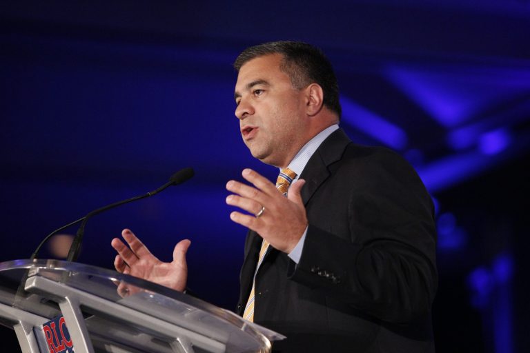 David Bossie, president of Citizens United, said his group pushed for an earlier deadline in court but that the judge set a Ã¢â¬Åreasonable timetableÃ¢â¬ï¿½ for the State Department to hand over the requested documents. (AP Photo)