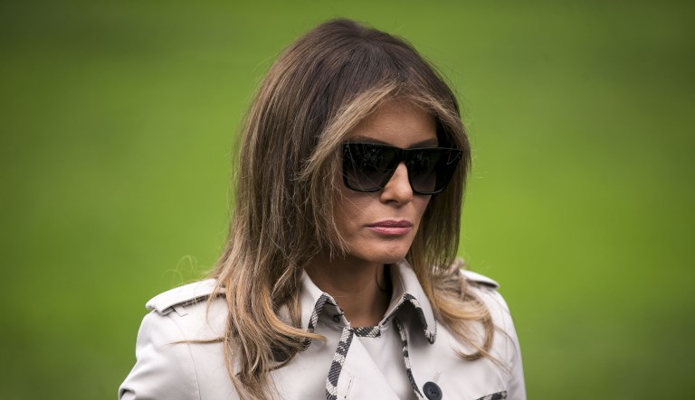 First lady Melania Trump will not travel to Davos, Switzerland, this week. The first lady's communications director said the office made the change of plans due to 
