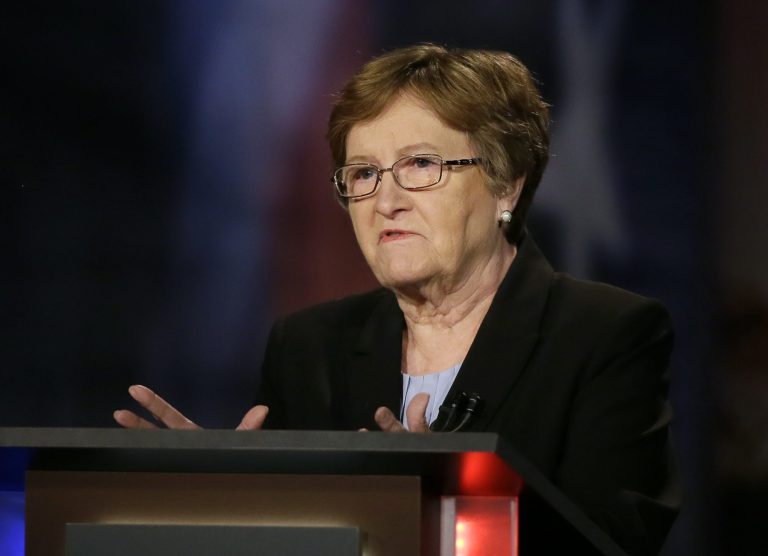 —œI have three sons, and if that was just locker room banter, I hope to God I've taught them better than that, because that is not acceptable behavior, it is demeaning to women and it is not acceptable,