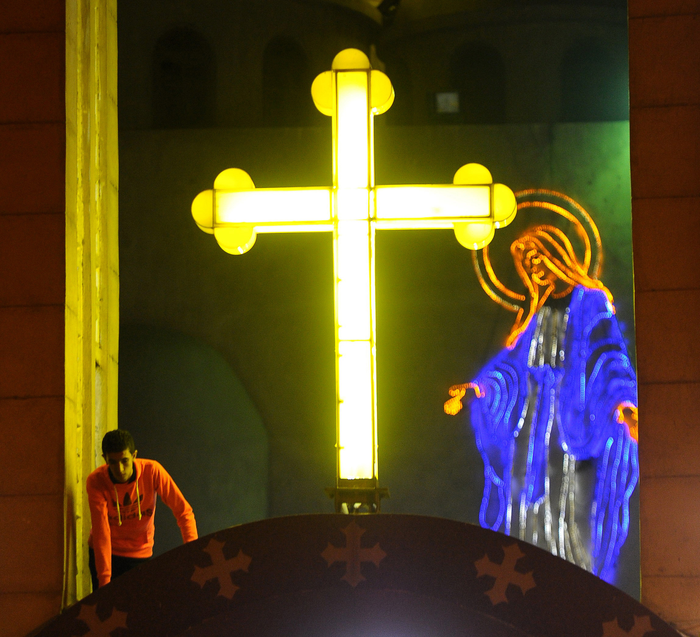 Coptic Christians clash with police in Egypt