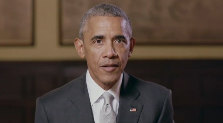 A progressive historian compared former President Barack Obama to a sellout for how he changed as a person and politician in Chicago as he moved to the Senate and the White House. (Courtesy of The Office of Barack and Michelle Obama via AP)