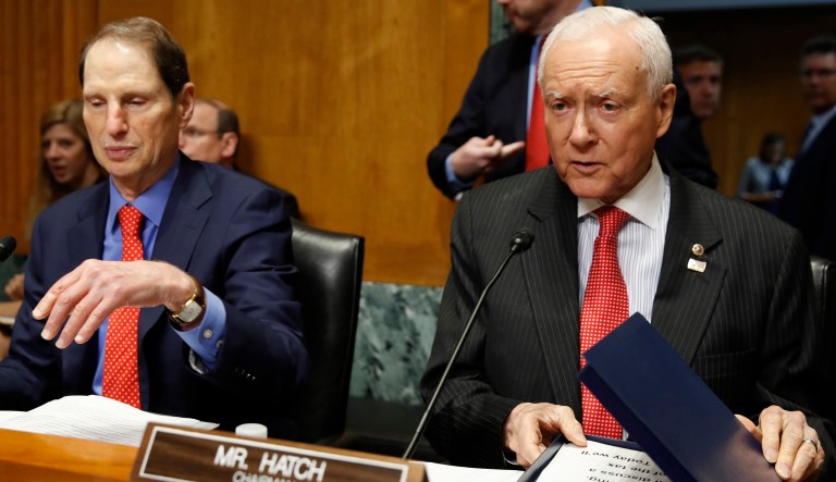 Senate Finance Committee Chairman Orrin Hatch said, 