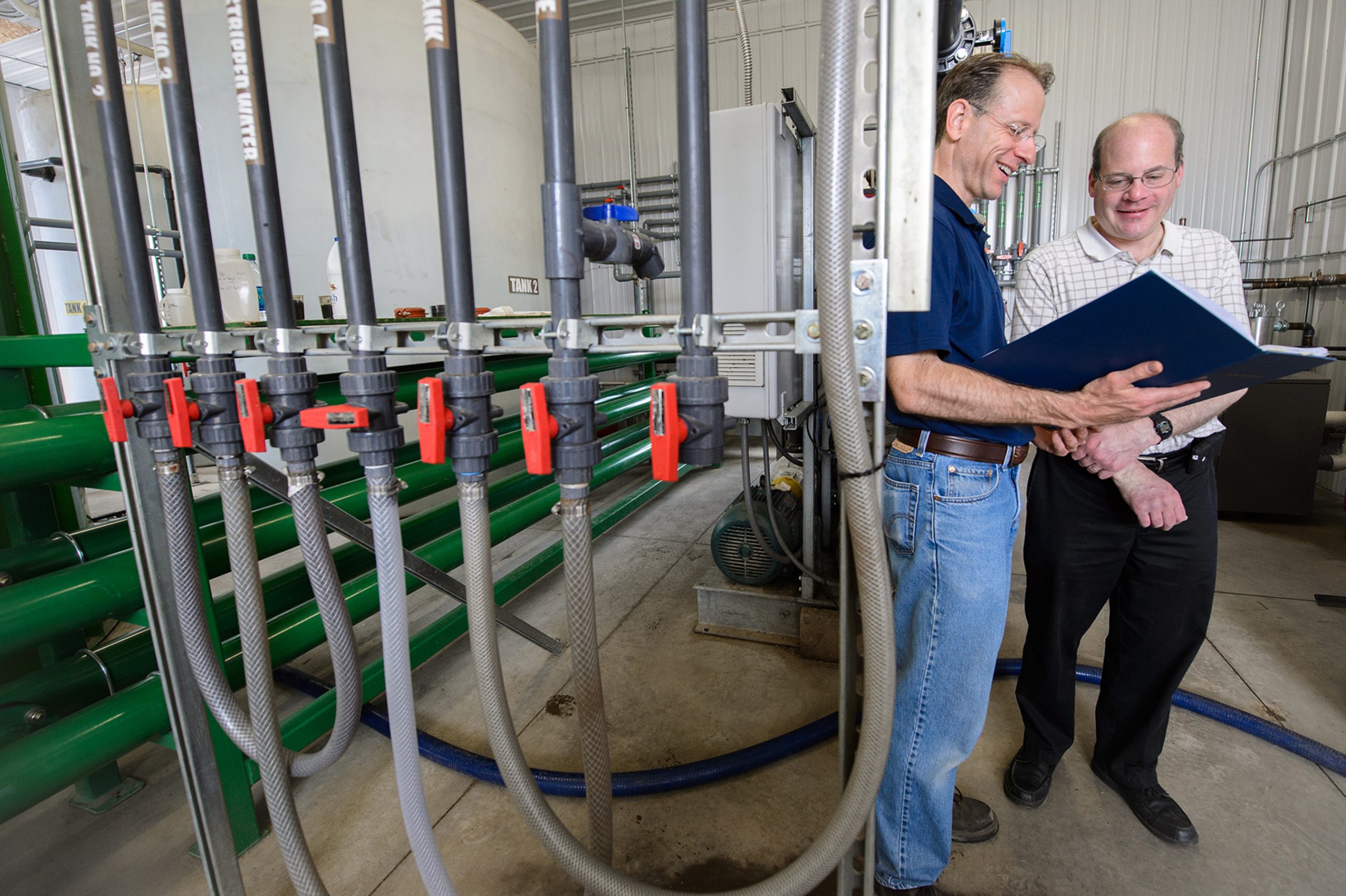 College has system to extract water from manure
