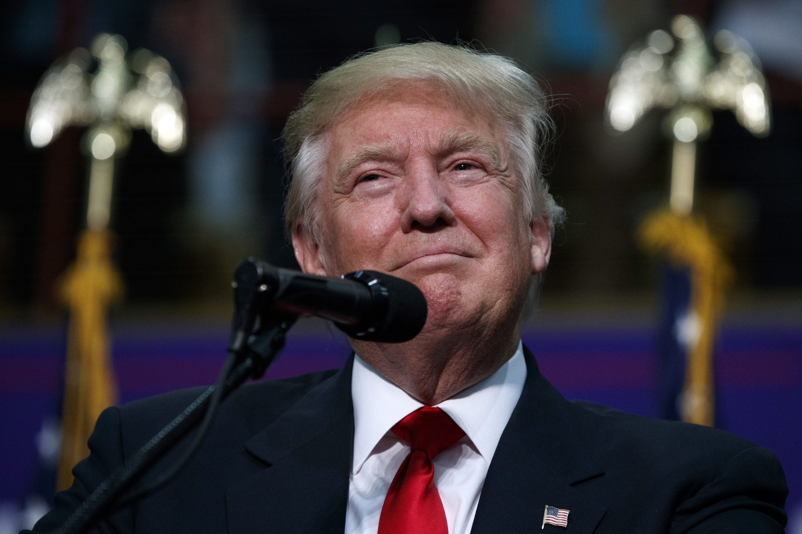 Trump says climate change deserves a second look