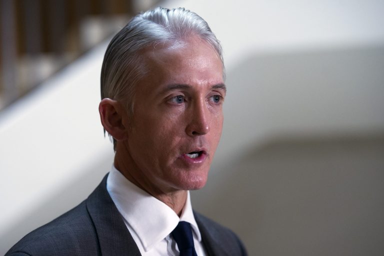 Democrats have lambasted Chairman Trey Gowdy for what they perceive as an unnecessary and politically-motivated focus on Hillary Clinton. (AP Photo)