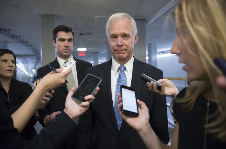 Sen. Ron Johnson, R-Wisc., saw his efforts to advance right-to-try stall in the Senate last year. (AP Photo/J. Scott Applewhite)