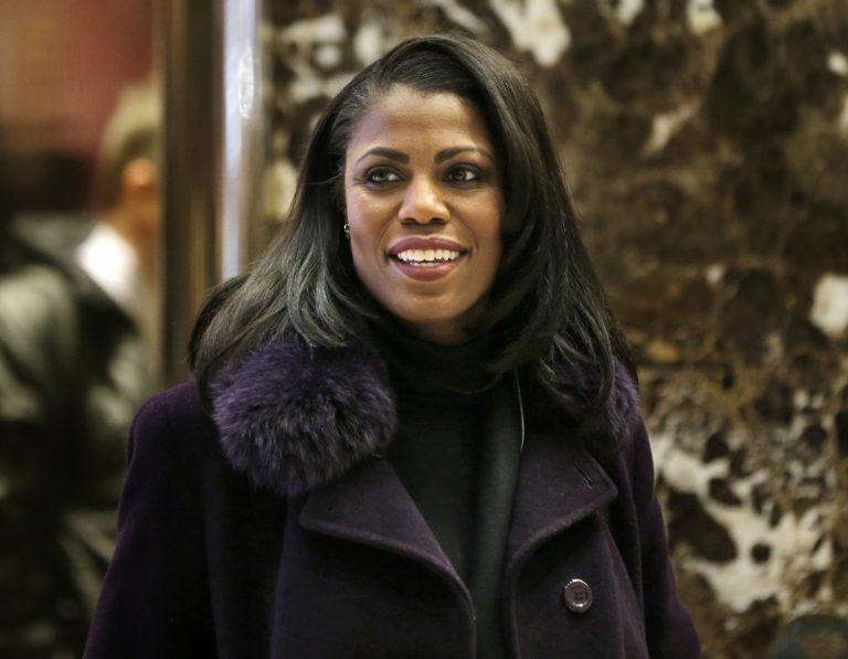Omarosa Manigault, the incoming director of the White House's Office of Public Liaison, said on Wednesday she jumped parties because Democrats have repeatedly failed voters. (AP Photo/Seth Wenig)