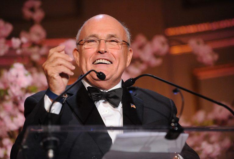 NEW YORK, NY - APRIL 21:  Rudolph Giuliani attend the 8th annual Opera News Awards at The Plaza Hotel on April 21, 2013 in New York City.  (Photo by Brad Barket/Getty Images)