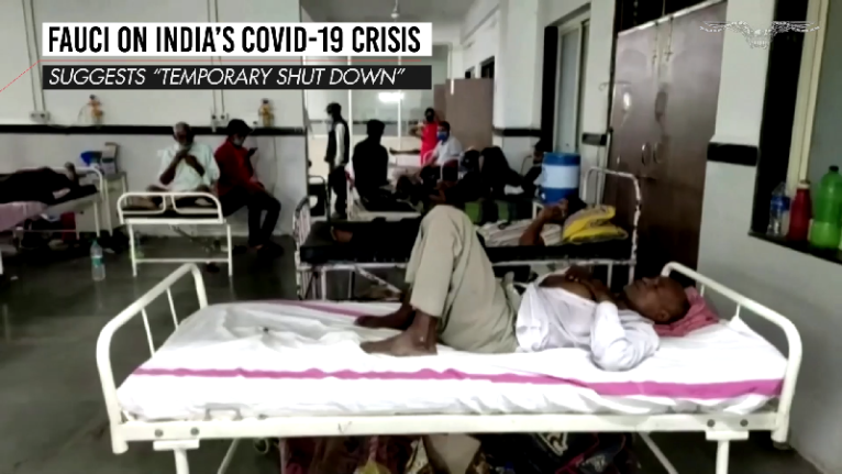 Fauci suggests India ‘shut down temporarily’ as coronavirus cases skyrocket